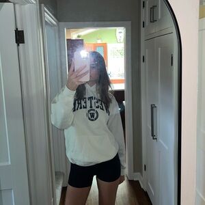 White WWU sweatshirt